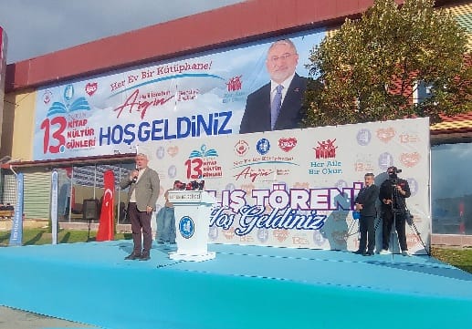 BAŞKAN AŞGIN: “KİTAPLA BÜYÜYEN NESİLLER, GELECEĞİMİZİ GÜÇLENDİRECEK”